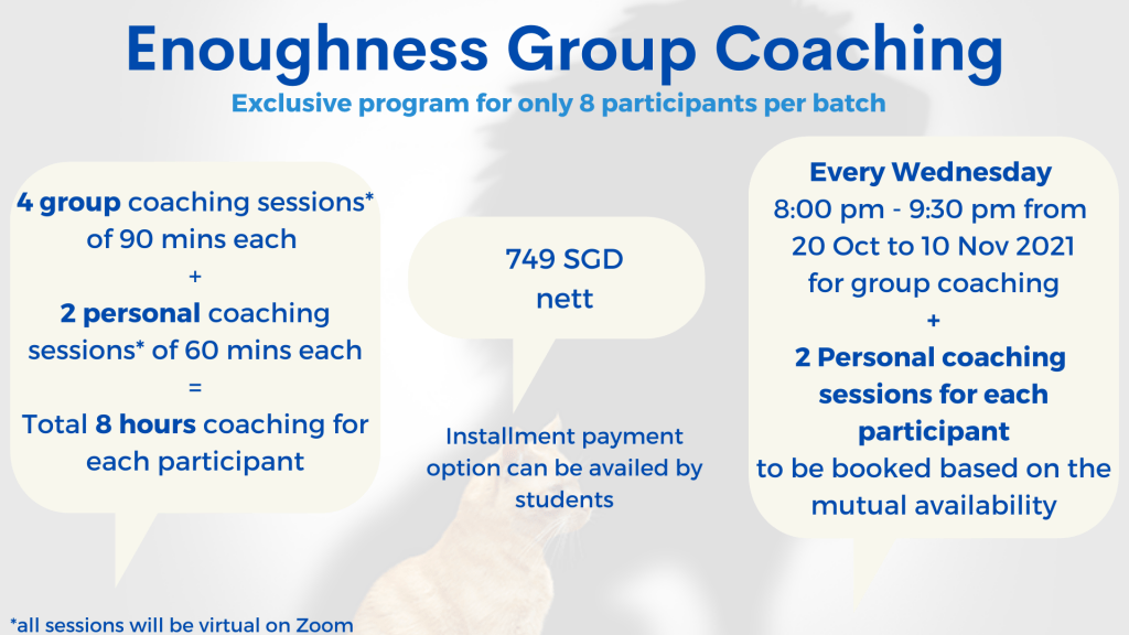 Group coaching website form panel